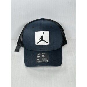 Size M/L Nike Jordan Rise Structured Jumpman Trucker Hat Cap FZ0774-010 NWT